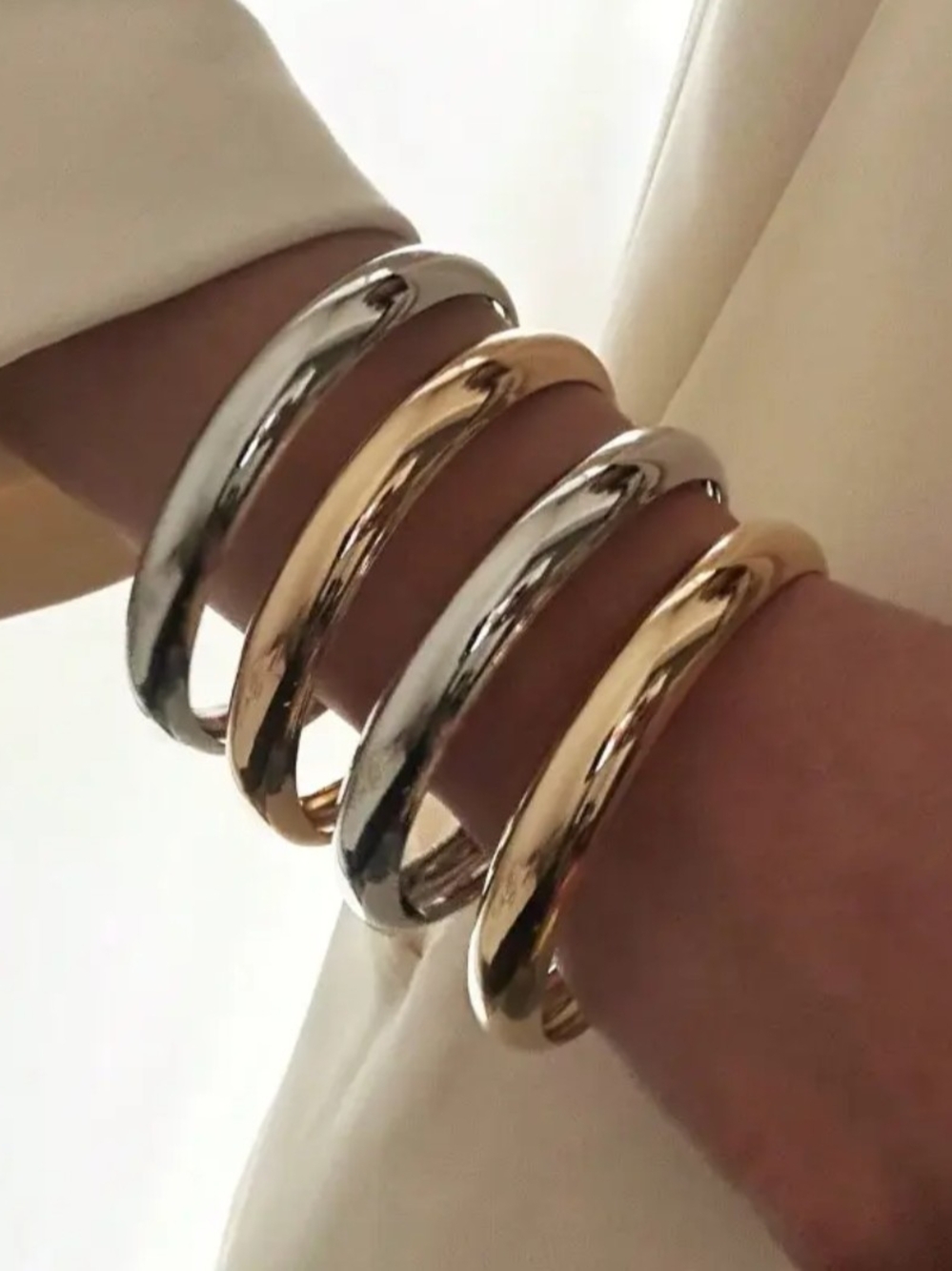 Classic Dome Bangle Set